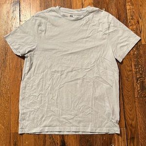 H&M Casual Fit T-shirt - Medium, Light Blue